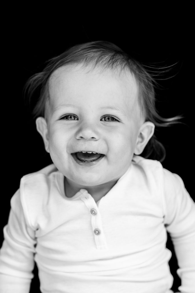 baby zwart wit fotografie